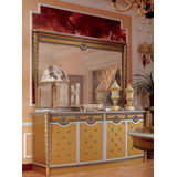 Zeus Flat Solid And Engineered Wood Dresser Mirror
