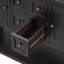 Ample console de rangement rétro avec quatre petits tiroirs-1296087440