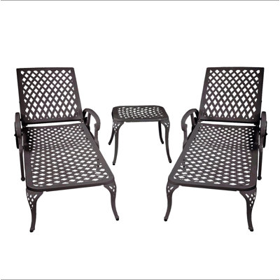 Aluminium Cast Lounge Chair 1Pcs