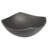 Eden Bath 16.5'' Black Stone Circular Bathroom Sink