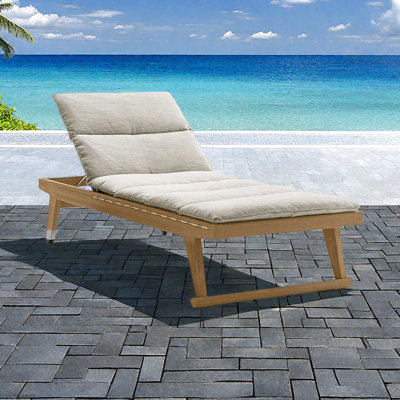 Fauteuil inclinable pour l'extérieur