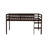 Full Size Loft Bed - Crafted From Rubber Wood With Resilient Long-Term Use