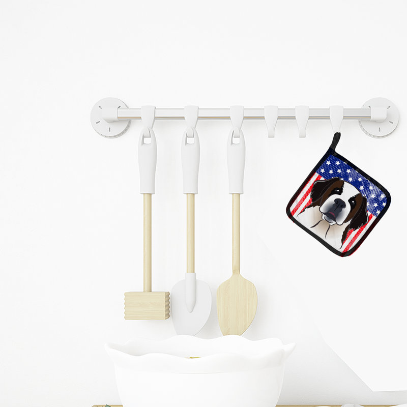 Cuisinier poignée de caroline et saint bernard American Flag