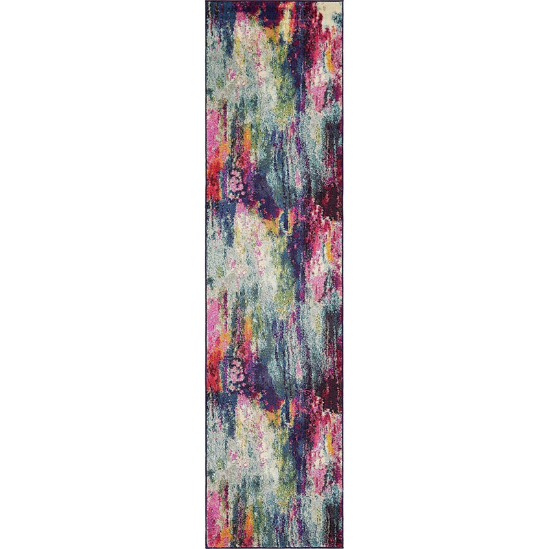 Tapis Prismatic, Tapis de couloir 2 pi 7 po x 12 pi
