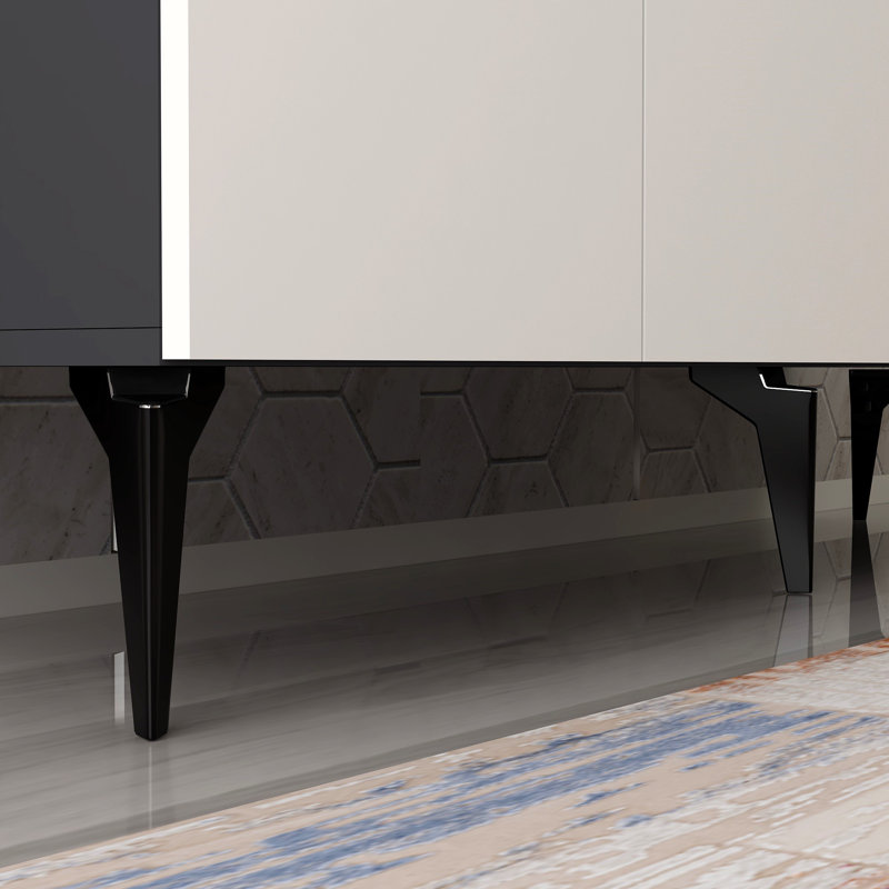 Jarrod 150cm Console Table, Grey/White