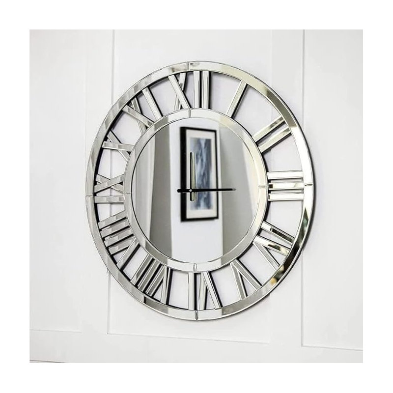 Glass Wall Clock
