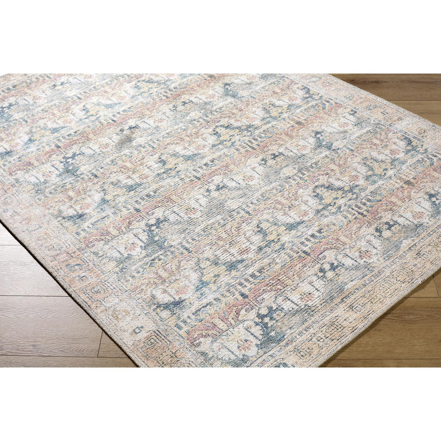 Yaruna Machine Washable Rug, Rectangle 8'10" x 12'
