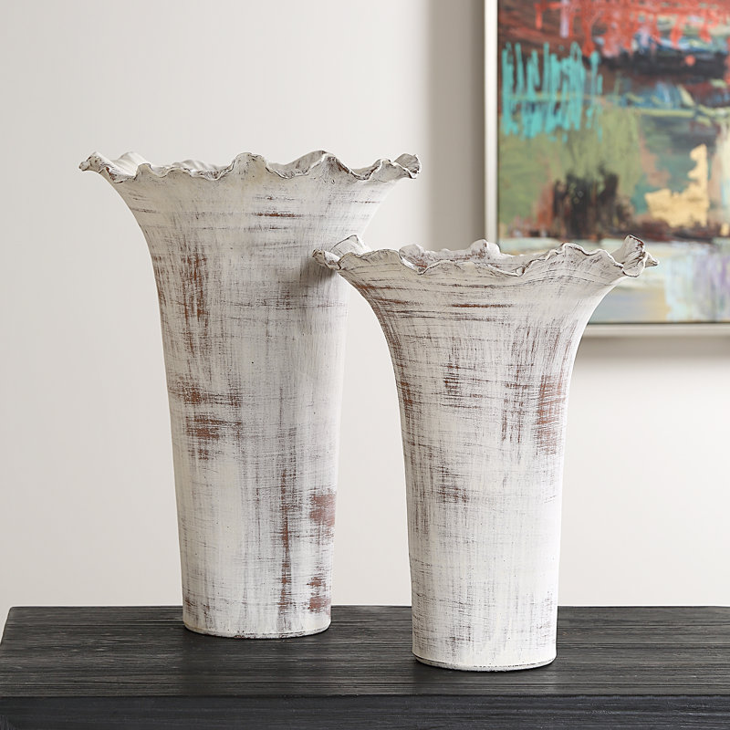 Vases blancs Annoeska