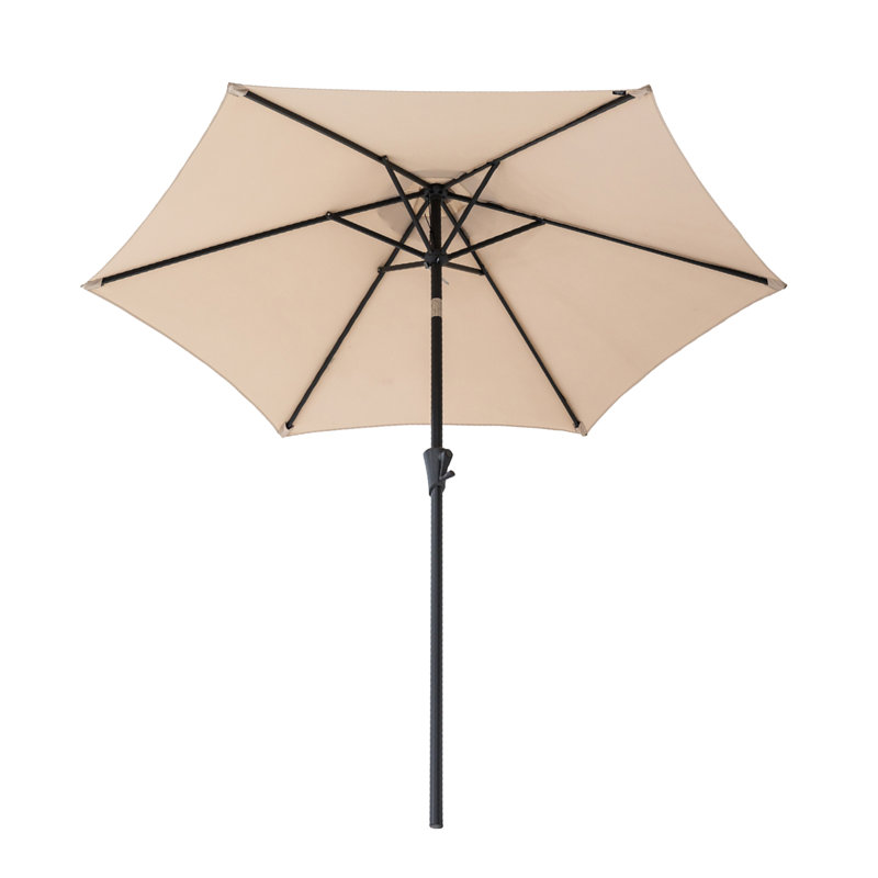 Parasol de table d'extérieur 7,5 pi Chittenden, 9 pi, Beige