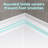 Acrylic Shower Base 34'' W x 34'' D Alcove Square White Single Threshold Drop-in Shower Pan with Center Drain Cover