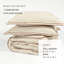 Hampton Double Flange Embroidered Contrast Edge Comforter 3 Pieces Set-101427143-101427144