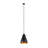 Mirabai 1 - Light Black Geometric Pendant