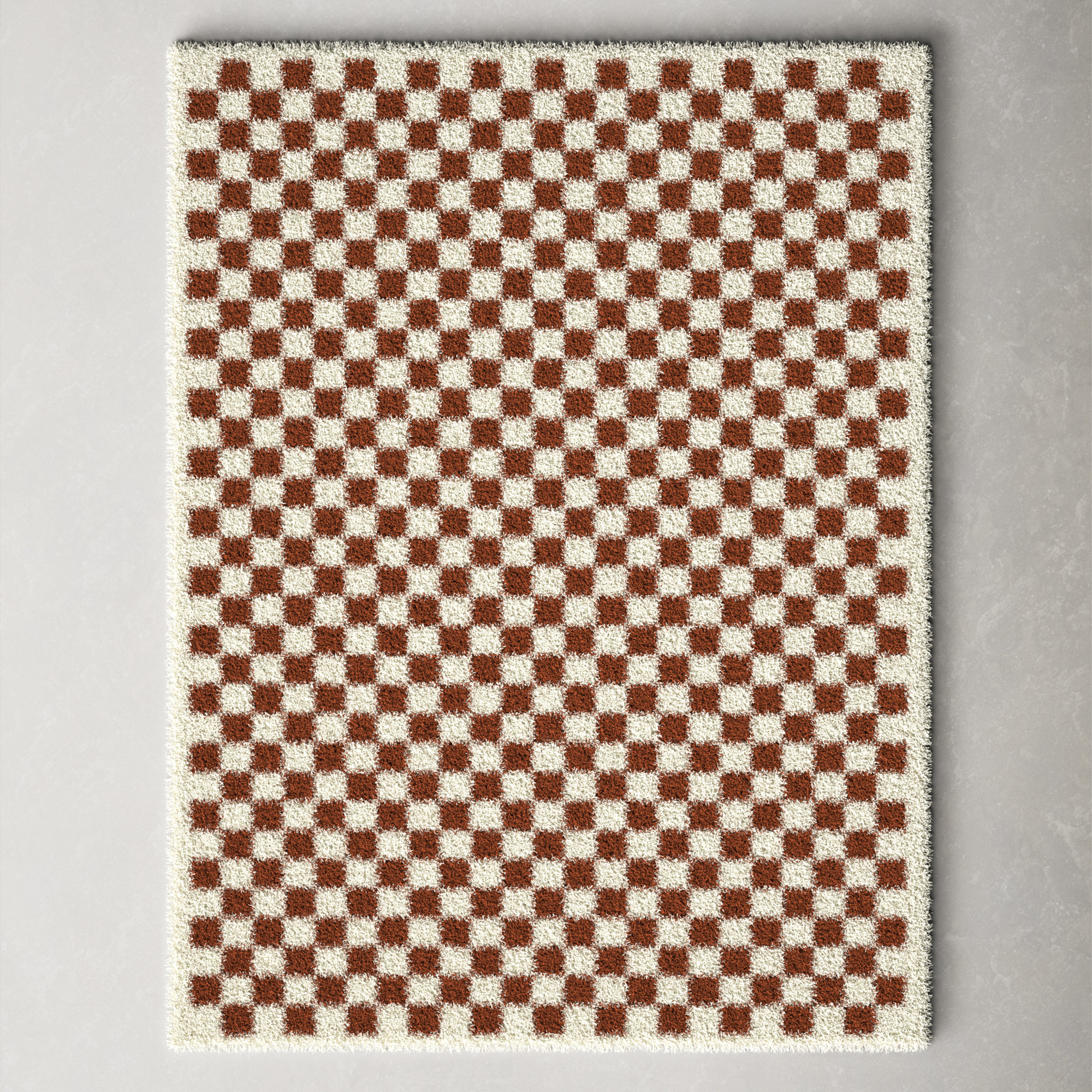 All modern checkered rug open to store offers