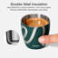 Ensemble de 2 tasses à espresso en acier inoxydable à double paroi de 75 ml Outin