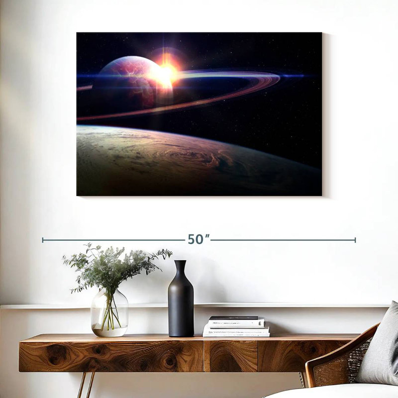 Oberle Sunrise In Vast Space