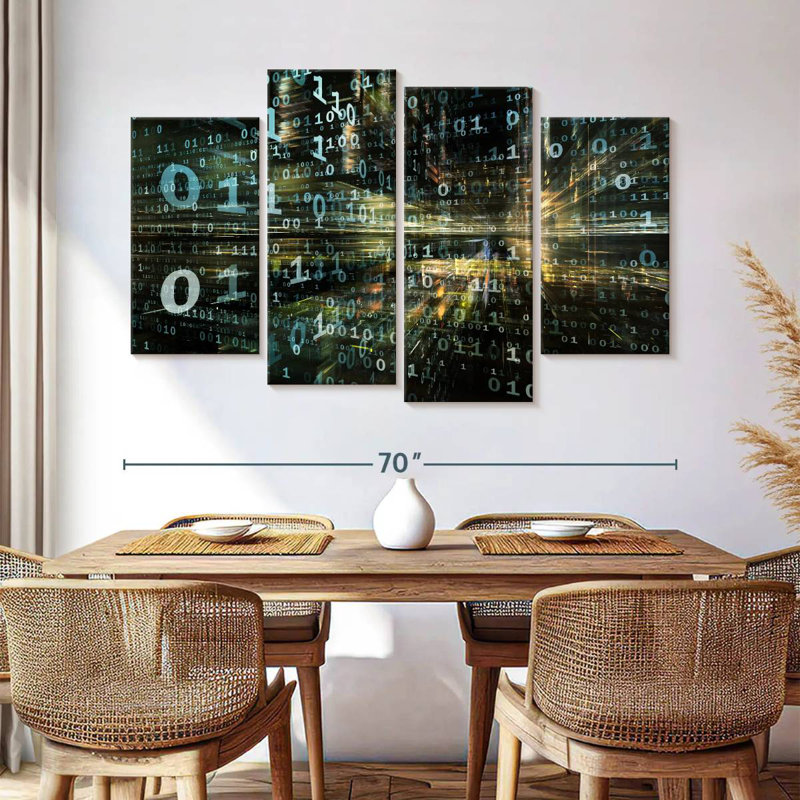 Keiri Digital Matrix, 42" H x 68" W