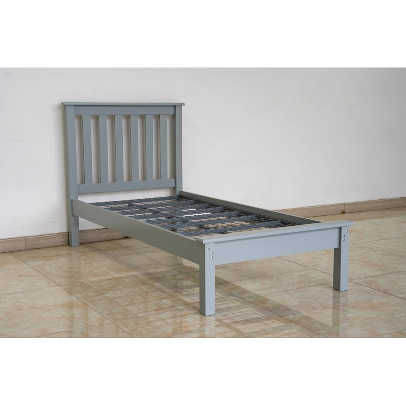Beaverville Bed, Grey, Single (3')
