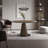 Egidia Ash Round Solid Wood Top Dining Table-1622468658