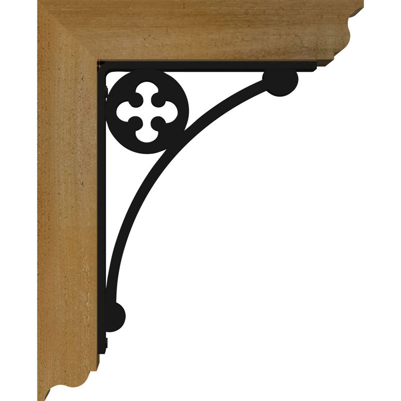 Crawley Traditional Traditional Ironcrest, 14"H x 11 1/2"D, Cèdre rouge de l'Ouest l 4 po x T 2 po (sciage br