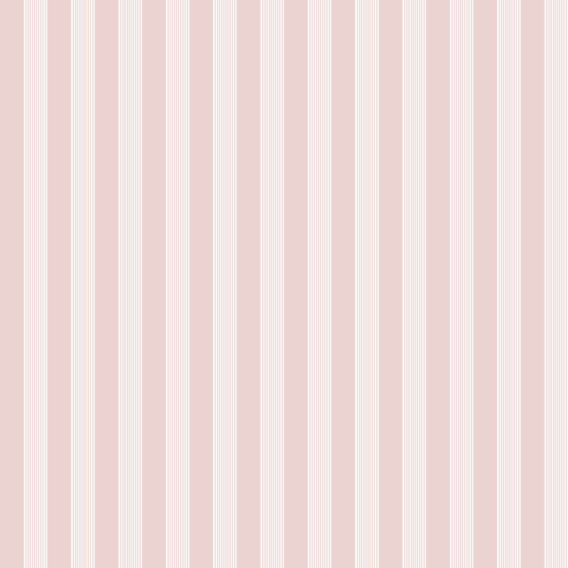Little Explorers 2 Vertical Ribbon Wallpaper Roll, Pink