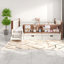 Lit de plancher pour enfant peu encombrant avec rangement, conception en bois massif pour la maison