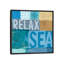 « beachscape series : collage iii », reproduction d’impression sur toile-20824749-72796367-72796366