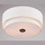 Plafonnier semi-encastré en tissu Pateley-84921727