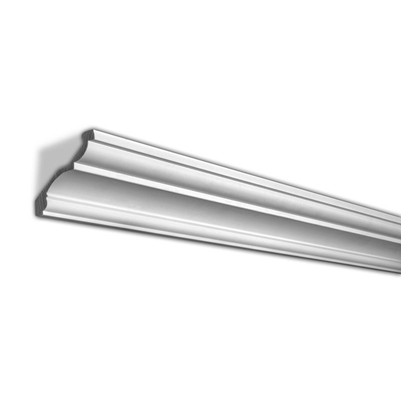 RPS-0183 3.12'' H x 96'' W x 3.12'' D Urethane Chair Rail