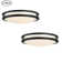 Hanz Selectable LED 2700K, 3000K,3500K, 4000K, 5000K Flush Mount Ceiling Light