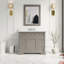 Ensemble de meuble-lavabo simple 42 po avec cabinet gris patiné et comptoir en marbre-1349683128-1473184819