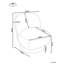 Upholstered Swivel Accent Chair-1651717561