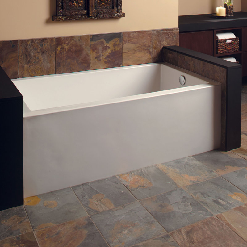 Savoy 60'' L Alcove Bathtub, Left