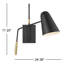 Lampe pivotante à 1 lumière Tedder-44179473