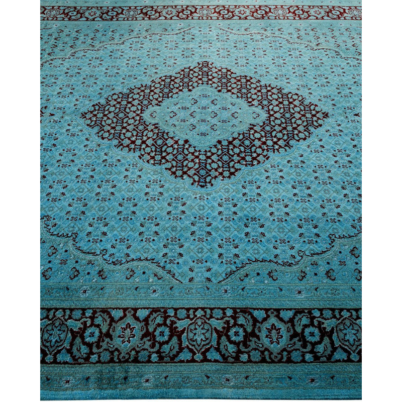 Fine Vibrance One-of-a-Kind 6' 2" X 9' 3" Hand Knotted Area Rug