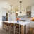 3/5-Light CelestialCrown Sputnik Chandelier with Artistic Glass Shades – Black for Kitchen & Living Room-141289101-141289090-141289088