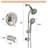 Modern And Stylish Multifunctional Shower Combination 7-spray-117396239
