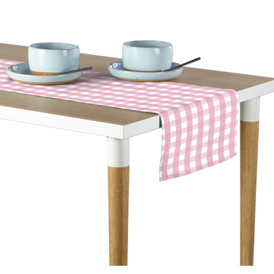 Ines Picnic Check Milliken Signature Table Runner