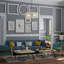 Lustre tambour 2 lumières Dennie