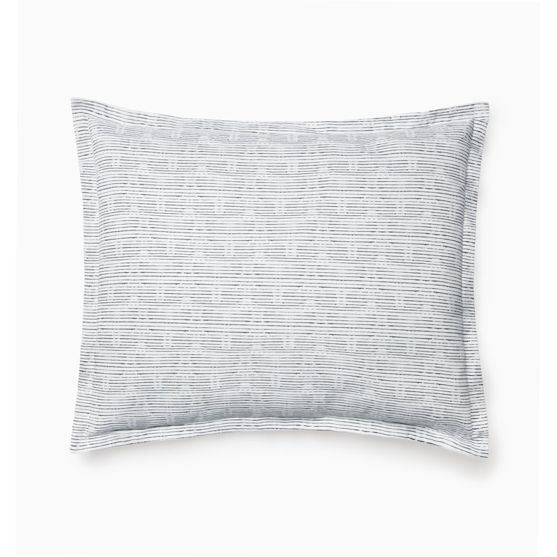 Arzano Striped Cotton Pillow Sham, Boudoir