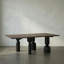 Leandra Dining Table with Walnut Top