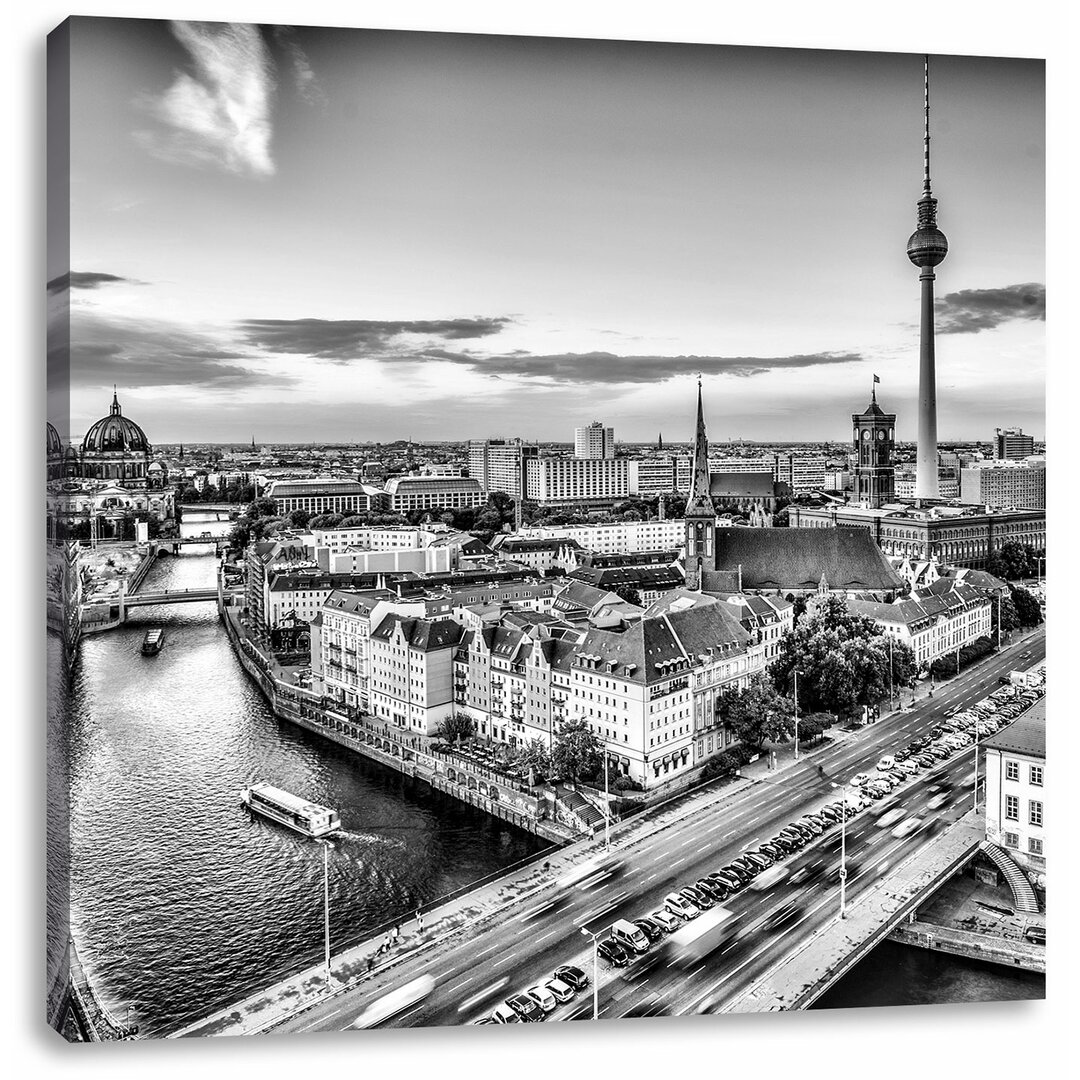 Leinwandbild Skyline von Berlin