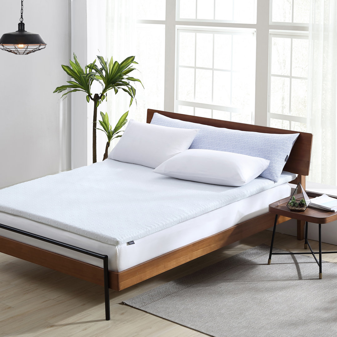 2'' Memory Foam Mattress Topper Smithsonian Bed 