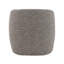 Chaise d'appoint en tweed brun et gris