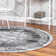 Tapis oriental gris
