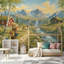 Papier peint mural paysage de montagne, cascade, rivière et ruisseau-1604183356-1604183353