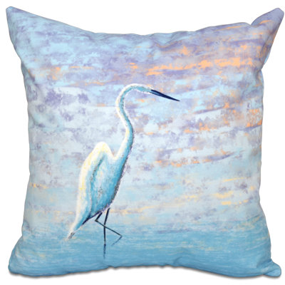 Beach Vacation Square Pillow Cover & Insert