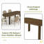 Ensemble de table de salle à manger 7 pièces 7 pièces Modern