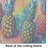 Colorful Pineapples Glass Cutting Board Large