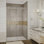 Porte de douche coulissante simple sans cadre de H 75 po Moselle