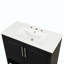 Meuble-lavabo simple 36 po avec plateau en céramique Sabriya